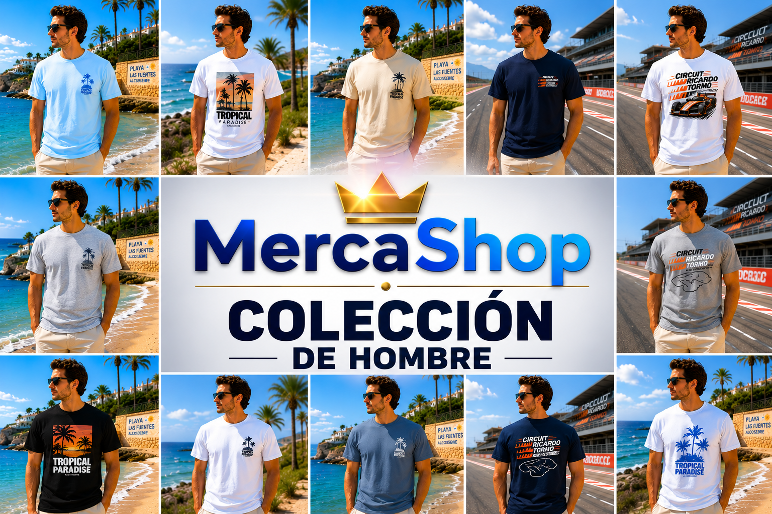 Colección Mercashop: Camisetas de hombre