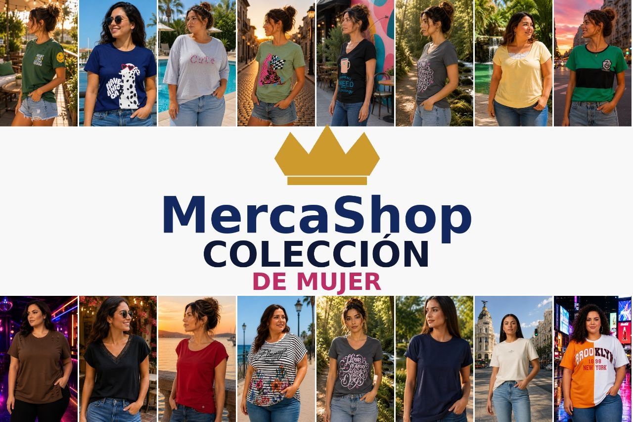 Colección Mercashop: Camisetas de mujer