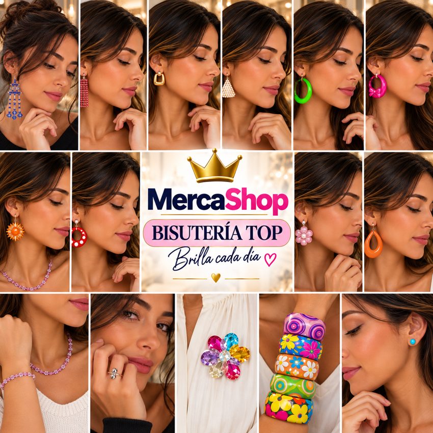 Bisutería top — colección Mercashop