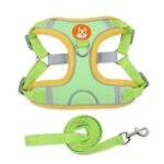 Arnés para perros y gatos, correas reflectantes para perros, correa de pecho de malla suave