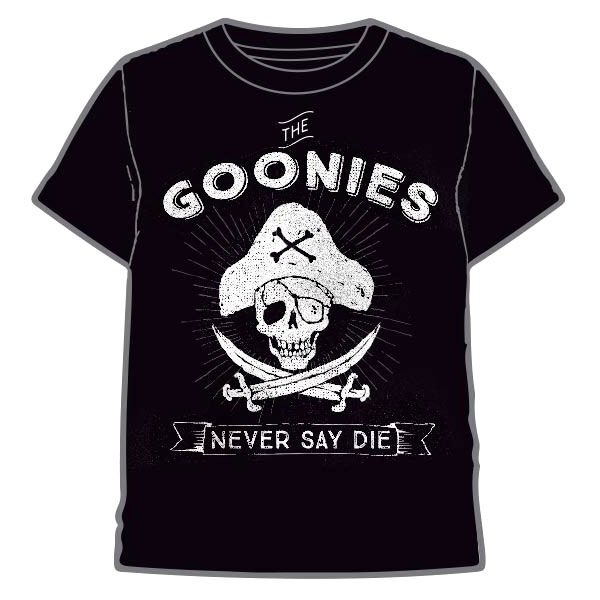 Camiseta Never Say Die The Goonies adulto