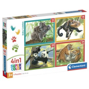 Puzzle Noli Baby Cuddles 12-16-20-24pzs