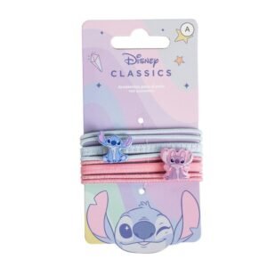 Blister 8 coleteros Angel & Stitch Disney