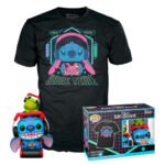 Set figura POP & Tee Disney Stitch Gamer Stitch with Frog