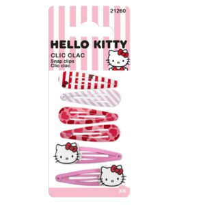Blister 6 Horquillas Hello Kitty