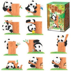 Figura sorpresa Fruit Tree Climbing Panda Roll surtido