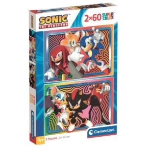 Puzzle Sonic the Hedhehog 2x60pzs