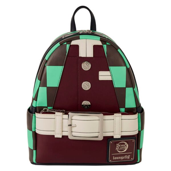Mochila Tanjiro Kamado Demon Slayer Kimetsu no Yaiba Loungefly 26cm