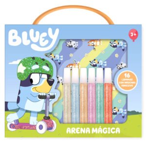 Maletin Arena Magica Bluey