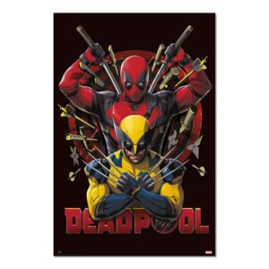 Poster Deadpool & Lobezno Marvel