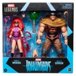 Blister 2 figuras Medusa & Gorgon Inhumanos Marvel Legends Series 15cm