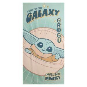 Toalla Grogu The Mandalorian Star Wars microfibra