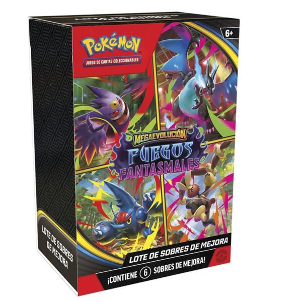 Latino Booster Bundle Fuegos Fantasmales Cartas Pokemon