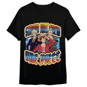 Camiseta Monkey D. Luffy, Roronoa Zoro & Sanji One Piece adulto