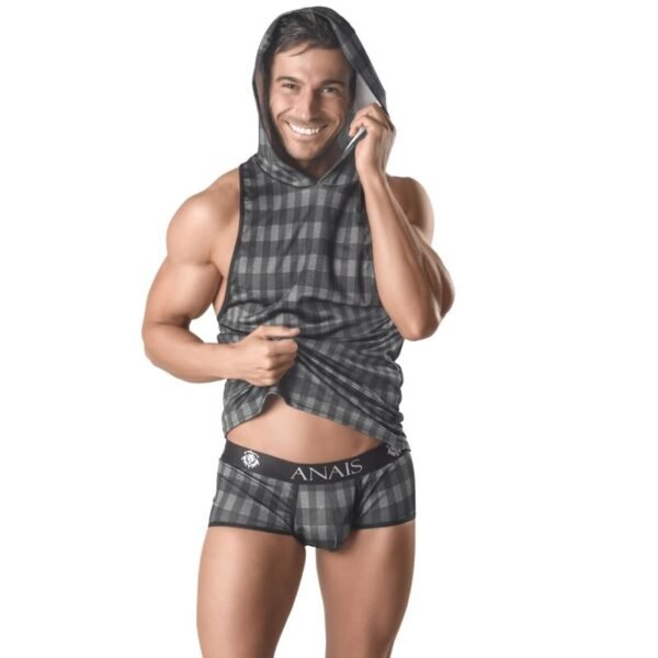 <div style="background-color: #ff4d4d; color: white; padding: 4px 12px; border-radius: 20px; display: inline-block; font-family: Arial, sans-serif; font-size: 14px; font-weight: bold; margin-bottom: 8px;">     🔞 +18 </div> ANAIS MEN - AEGIS CAMISETA CON CAPUCHA L