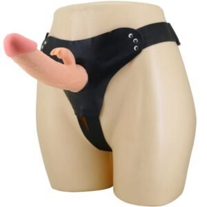 <div style="background-color: #ff4d4d; color: white; padding: 4px 12px; border-radius: 20px; display: inline-block; font-family: Arial, sans-serif; font-size: 14px; font-weight: bold; margin-bottom: 8px;">     🔞 +18 </div> PRETTY LOVE - MAVIS HARNESS BRIEFS UNIVERSAL CON DILDO 19 CM NATURAL