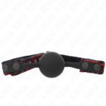 <div style="background-color: #ff4d4d; color: white; padding: 4px 12px; border-radius: 20px; display: inline-block; font-family: Arial, sans-serif; font-size: 14px; font-weight: bold; margin-bottom: 8px;">     🔞 +18 </div> KINK - MORDAZA DE BOLA 4 CM DE SILICONA SCANDAL MODELO 1 65 x 2 CM