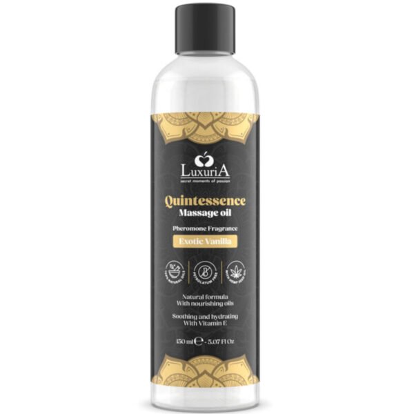 <div style="background-color: #ff4d4d; color: white; padding: 4px 12px; border-radius: 20px; display: inline-block; font-family: Arial, sans-serif; font-size: 14px; font-weight: bold; margin-bottom: 8px;"> 🔞 +18 </div> INTIMATELINE LUXURIA - ACEITE DE MASAJES VAINILLA EXÓTICA 150 ML
