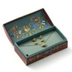 Set Colgante + pendientes Snitch Dorada Harry Potter