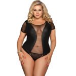 <div style="background-color: #ff4d4d; color: white; padding: 4px 12px; border-radius: 20px; display: inline-block; font-family: Arial, sans-serif; font-size: 14px; font-weight: bold; margin-bottom: 8px;">     🔞 +18 </div> SUBBLIME - FETISH TEDDY MANGA CORTA TALLA GRANDE