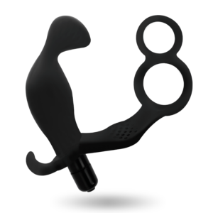<div style="background-color: #ff4d4d; color: white; padding: 4px 12px; border-radius: 20px; display: inline-block; font-family: Arial, sans-serif; font-size: 14px; font-weight: bold; margin-bottom: 8px;">     🔞 +18 </div> ADDICTED TOYS - PLUG ANAL CON ANILLA DOBLE PENE Y TESTÍCULOS NEGRO