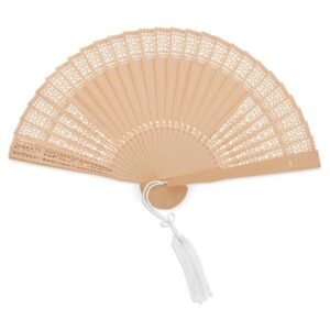 ABANICO MADERA SÁNDALO