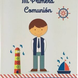 (TARA) LIBRO FIRMAS COMUNIÓN NIÑO SIN ESTUCHE