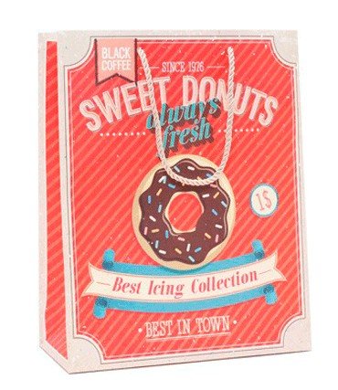 BOLSA PAPEL "SWEET DONUTS"