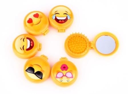 CEPILLO ESPEJO EMOTICONOS
