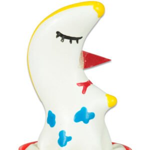 <div style="background-color: #ff4d4d; color: white; padding: 4px 12px; border-radius: 20px; display: inline-block; font-family: Arial, sans-serif; font-size: 14px; font-weight: bold; margin-bottom: 8px;">     🔞 +18 </div> CONDOMERIE - PRESERVATIVO DECORATIVO PINTADO A MANO LUNA