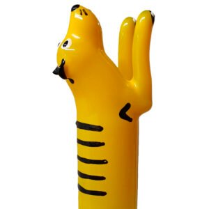 <div style="background-color: #ff4d4d; color: white; padding: 4px 12px; border-radius: 20px; display: inline-block; font-family: Arial, sans-serif; font-size: 14px; font-weight: bold; margin-bottom: 8px;">     🔞 +18 </div> CONDOMERIE - PRESERVATIVO DECORATIVO PINTADO A MANO TIGRE XL