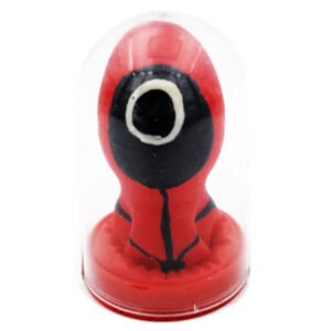 <div style="background-color: #ff4d4d; color: white; padding: 4px 12px; border-radius: 20px; display: inline-block; font-family: Arial, sans-serif; font-size: 14px; font-weight: bold; margin-bottom: 8px;">     🔞 +18 </div> CONDOMERIE - PRESERVATIVO DECORATIVO PINTADO A MANO CÍRCULO