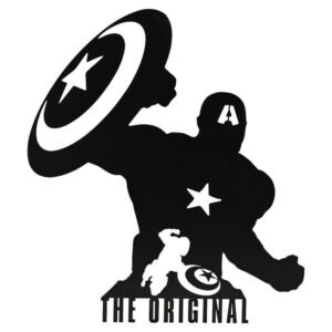 Placa pared Capitan America Vengadores Avengers Marvel