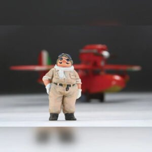 Maqueta Model Kit Savoia S.21F ver.2 Seaplane + Figura Porco - Porco Rosso