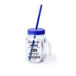 JARRA CRISTAL CON CAÑA "RECUERDO MOLÓN" AZX