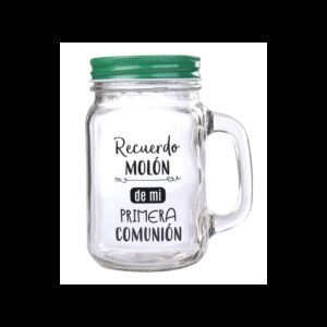 JARRA CRISTAL CON CAÑA "RECUERDO MOLÓN"