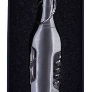 LLAVERO BOTELLA NAVAJA + MULTIUSOS EN CAJA