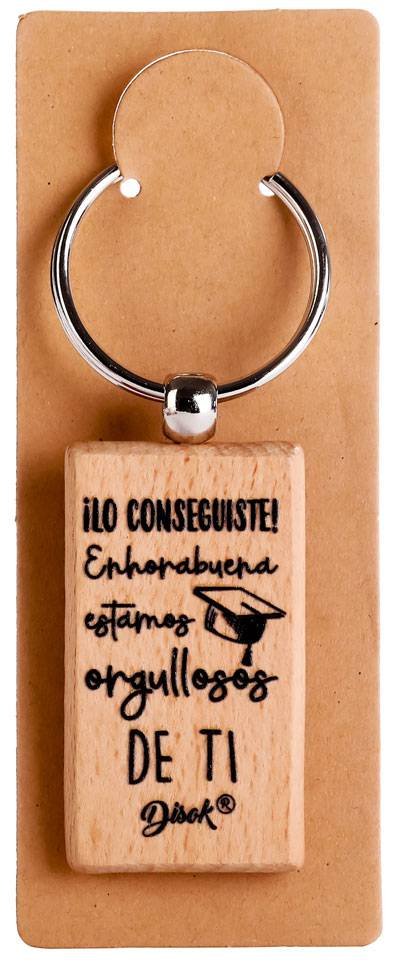 LLAVERO MADERA "GRADUACIÓN"