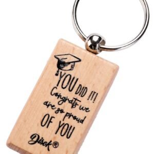 LLAVERO "YOU DID IT" MADERA